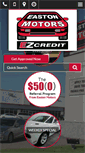 Mobile Screenshot of eastonmotors.com